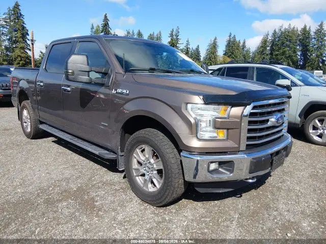 1FTEW1EG1FKE99873 — 2015 Ford F-150 XLT, Left Front, фото до ремонта