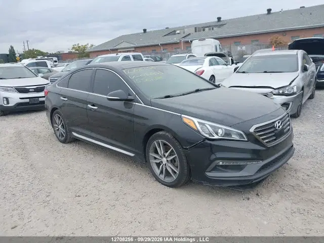 5NPE34AB7FH082888 — 2015 Hyundai Sonata 2.0T Ultimate, Front, фото до ремонта