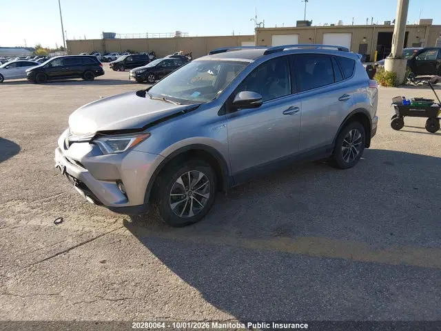2018 Toyota Rav4 Le Hybrid VIN JTMRJREV5JD243388 фото 2