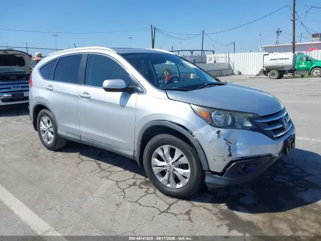 2HKRM3H7XEH524491 — 2014 Honda Cr-v Ex-l, Left Side, фото до ремонта