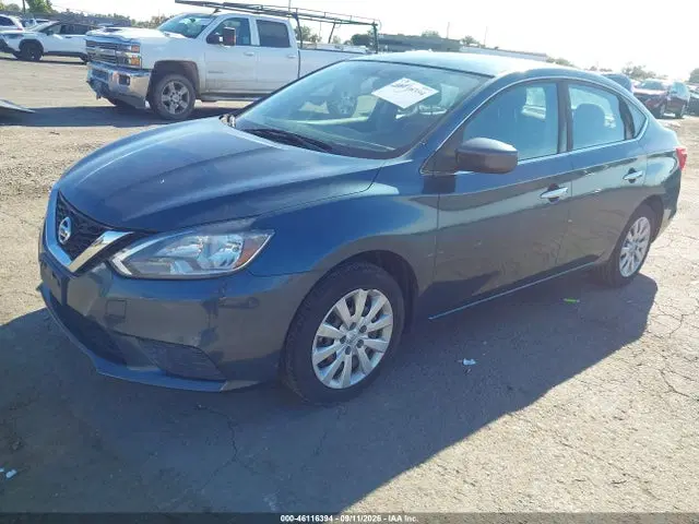 2017 Nissan SENTRA SV VIN 3N1AB7AP6HY346450 фото 2
