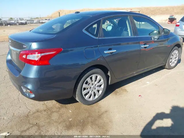 2017 Nissan SENTRA SV VIN 3N1AB7AP6HY346450 фото 4