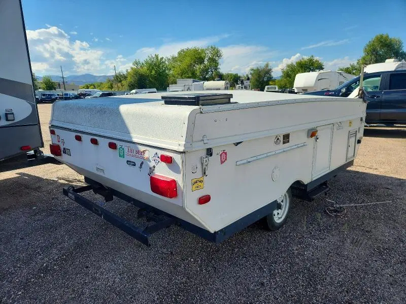 2001 FOREST RIVER FLAGSTAFF CAMPING TRAILER VIN 4X4CFS6111D049171 фото 4