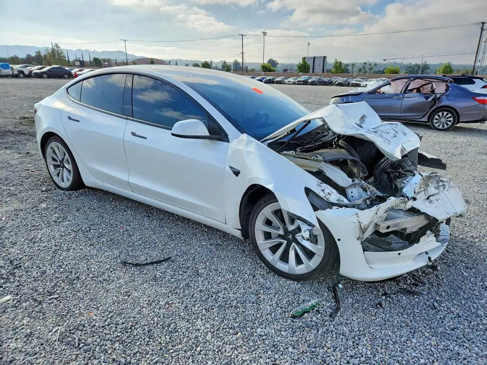 2021 Tesla MODEL 3 VIN 5YJ3E1EA1MF927599 фото 4