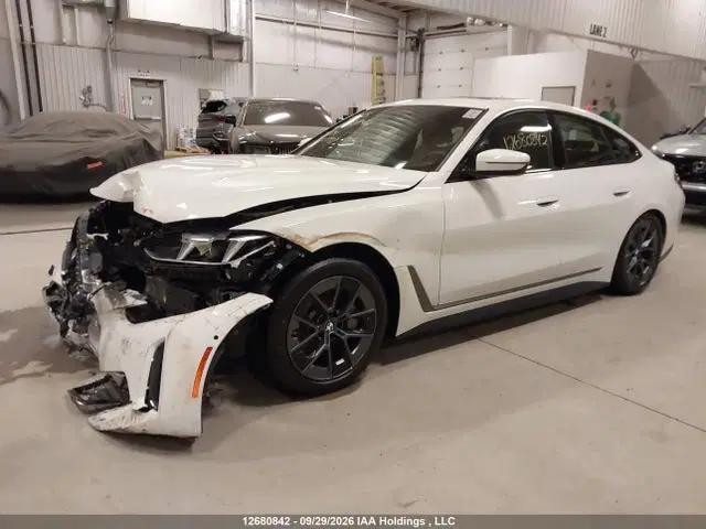 2025 BMW I4 Xdrive40 Gran Coupe VIN WBY43HD06SFV60993 фото 2