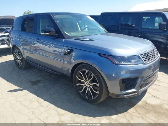 SALWR2RV9JA413923 — 2018 Land Rover Range Rover Sport Hse, Left Rear, фото до ремонта