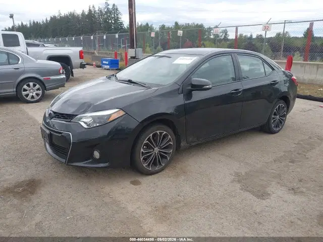 2015 Toyota Corolla S Plus VIN 2T1BURHE1FC438364 фото 2