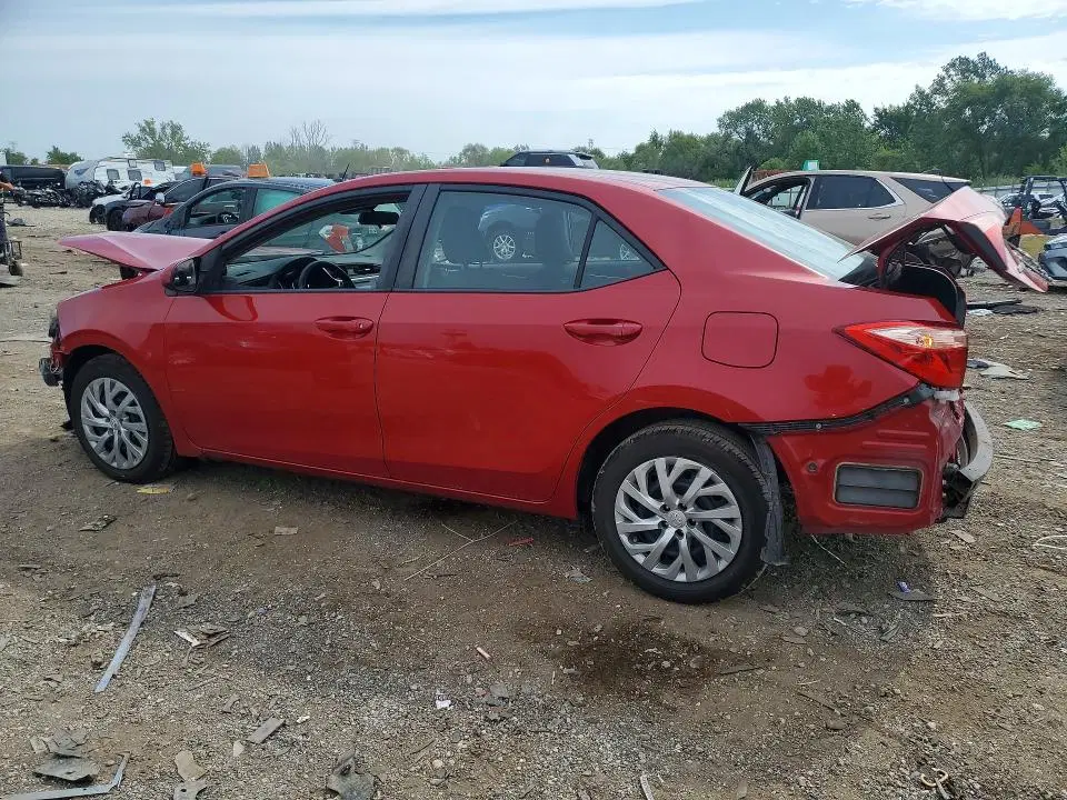 2019 TOYOTA COROLLA VIN 2T1BURHE7KC232010 фото 2