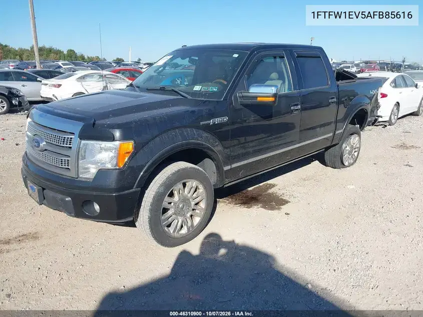 2010 Ford F-150 Fx4/Harley-Davidson/King Ranch/Lariat/Platinum/Xl/Xlt VIN 1FTFW1EV5AFB85616 фото 3
