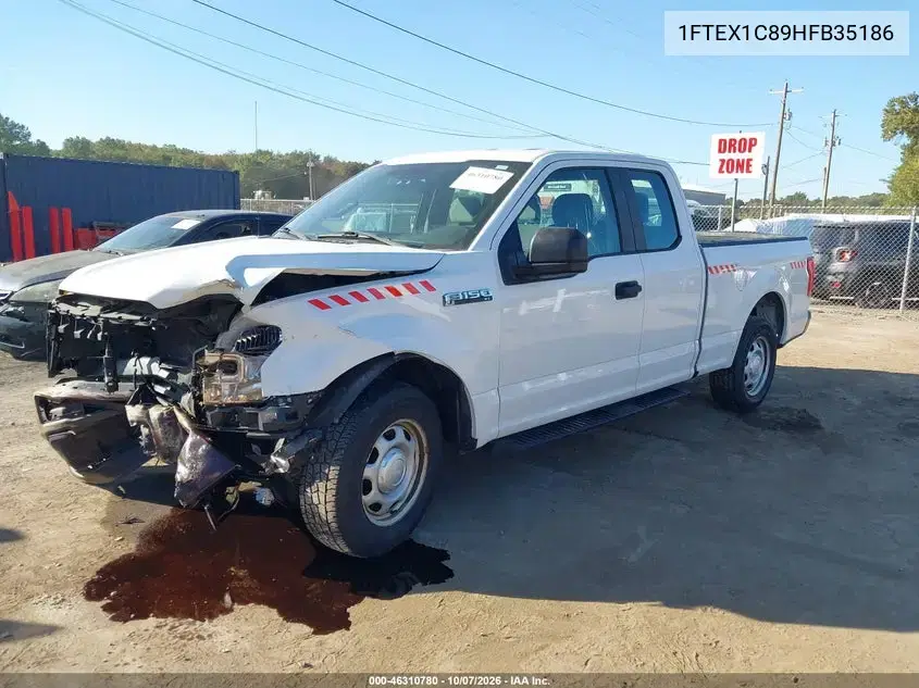 2017 Ford F-150 Xl VIN 1FTEX1C89HFB35186 фото 2