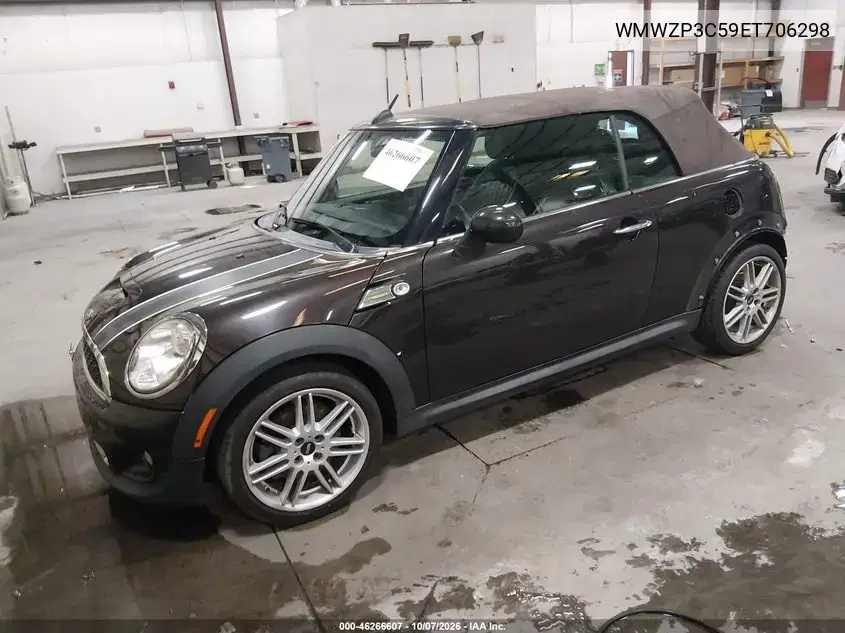 2014 Mini Convertible Cooper S VIN WMWZP3C59ET706298 фото 3