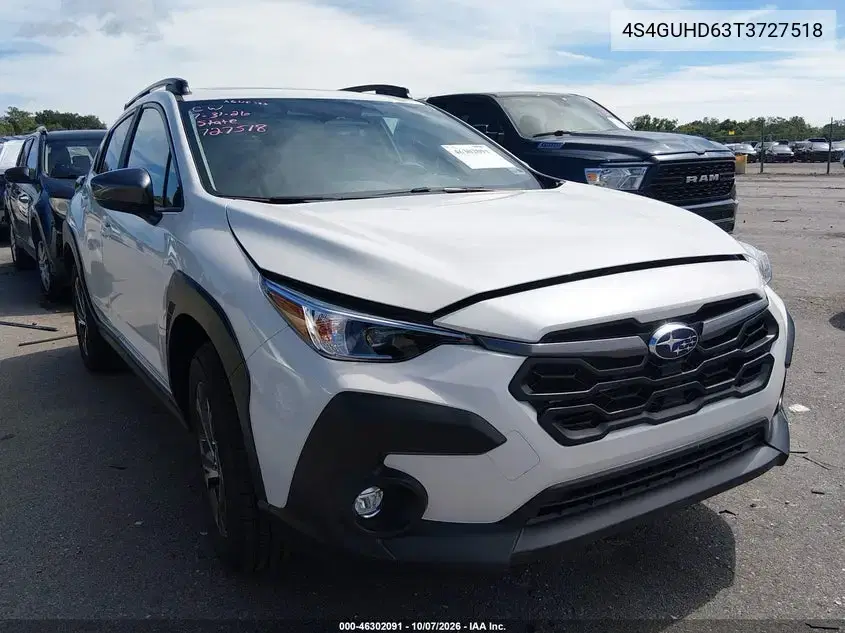4S4GUHD63T3727518 — 2026 Subaru XV, механические повреждения, фото до ремонта