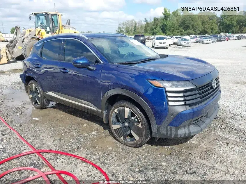 3N8AP6DAXSL426861 — 2025 Nissan Kicks, Справа сзади, фото до ремонта