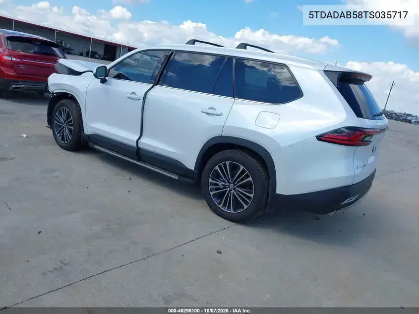 2026 Toyota Grand Highlander Limited/Platinum VIN 5TDADAB58TS035717 фото 3