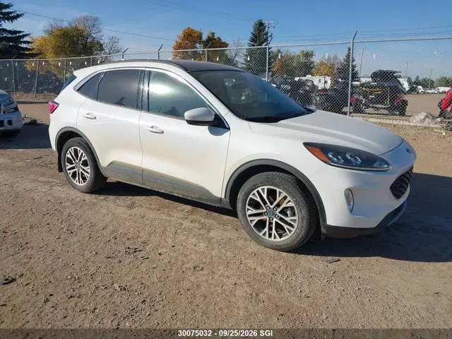 1FMCU9CZ9MUB36489 — 2021 Ford Escape SEL, Rear, фото до ремонта