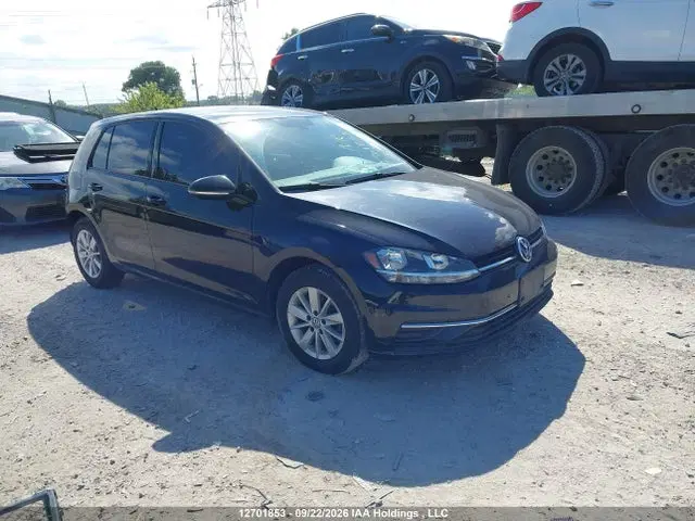 3VWG17AU9JM256025 — 2018 Volkswagen Golf, Rear, фото до ремонта