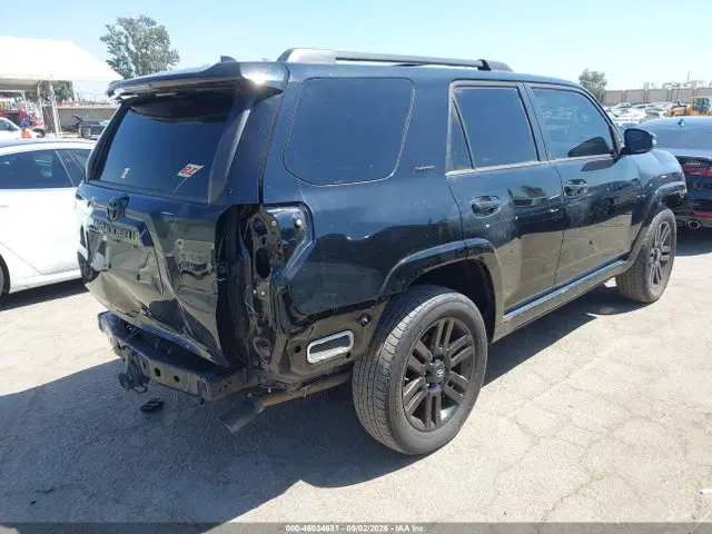 2020 Toyota 4runner Nightshade Special Edition VIN JTEBU5JR9L5814691 фото 4