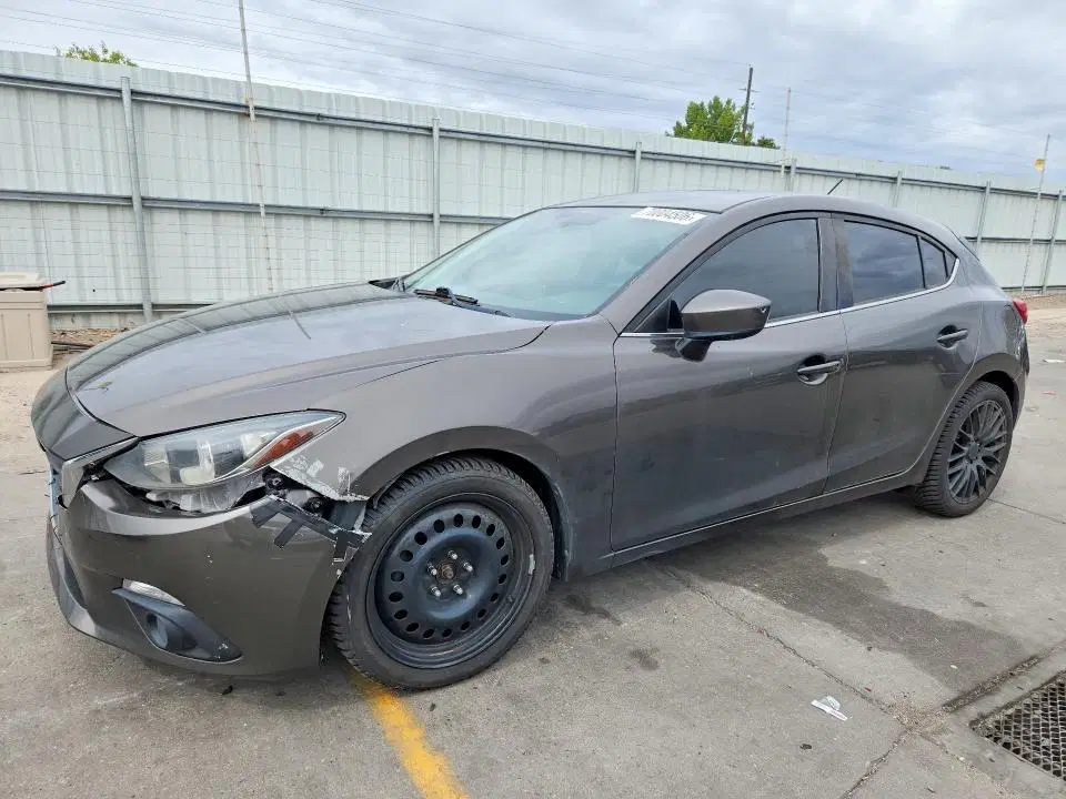 3MZBM1L7XFM176889 — 2015 Mazda 3, Передняя часть, фото до ремонта
