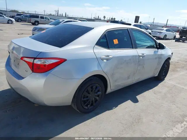 2015 Toyota COROLLA LE VIN 5YFBURHE5FP305431 фото 4