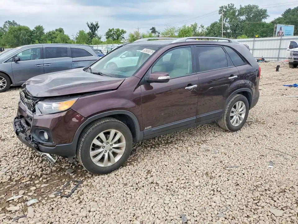 5XYKUDA25BG124234 — 2011 Kia Sorento, Передняя часть, фото до ремонта