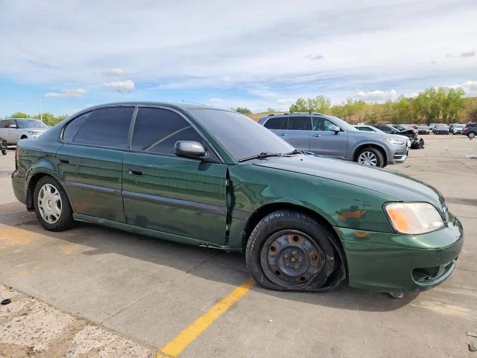 2001 SUBARU LEGACY VIN 4S3BE635416204612 фото 4