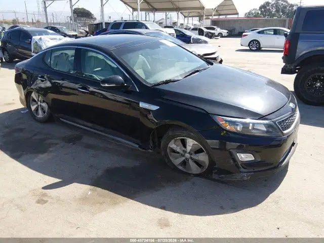 KNAGN4AD8E5069826 — 2014 Kia Optima Hybrid EX, Правый бок (Right Side), фото до ремонта