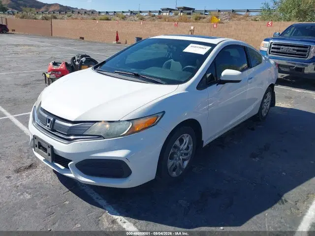 2014 Honda CIVIC EX VIN 2HGFG3B8XEH515974 фото 2