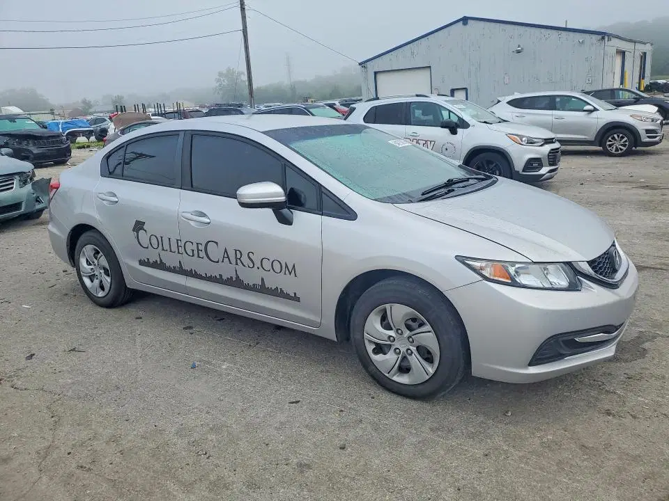 2014 HONDA CIVIC VIN 19XFB2F52EE006786 фото 4