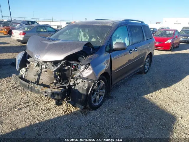 2015 Toyota Sienna Xle 7 Passenger VIN 5TDDK3DC3FS125551 фото 2