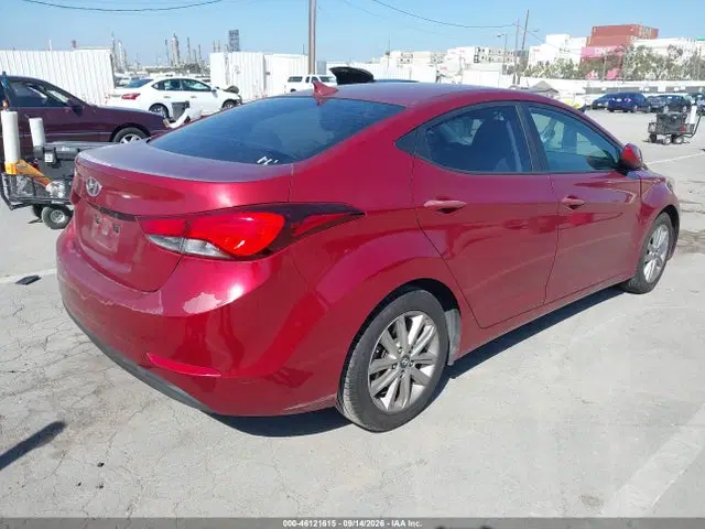 2014 Hyundai Elantra Se/sport/limited VIN 5NPDH4AE0EH539322 фото 4