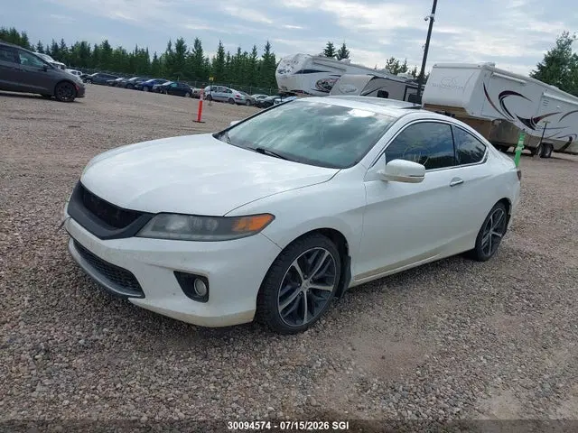 2015 Honda ACCORD EXL VIN 1HGCT2B83FA800329 фото 2