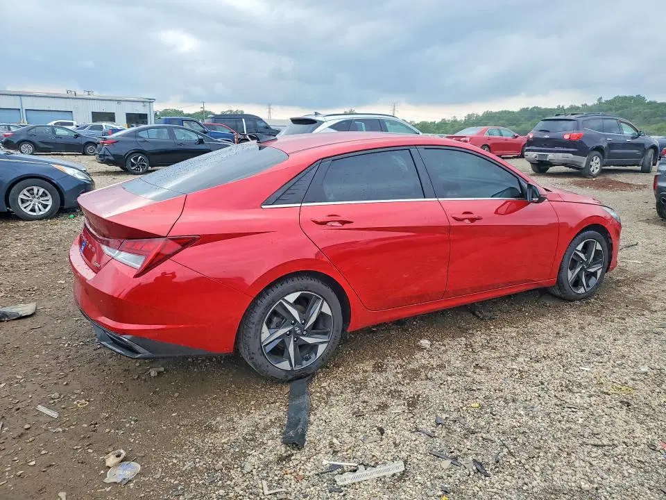 2021 HYUNDAI ELANTRA VIN 5NPLP4AG9MH036175 фото 4