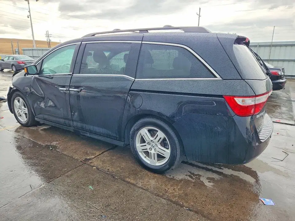 2013 HONDA ODYSSEY VIN 5FNRL5H95DB009931 фото 3