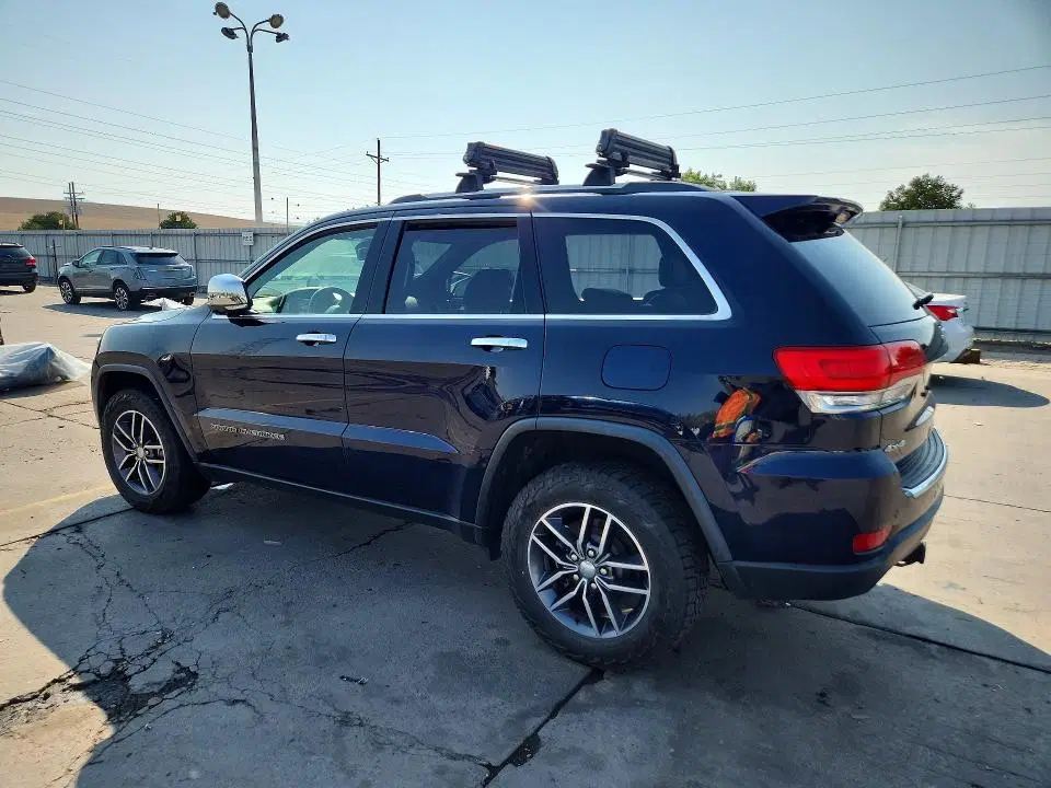 2017 JEEP GRAND CHEROKEE VIN 1C4RJFBG8HC915285 фото 2