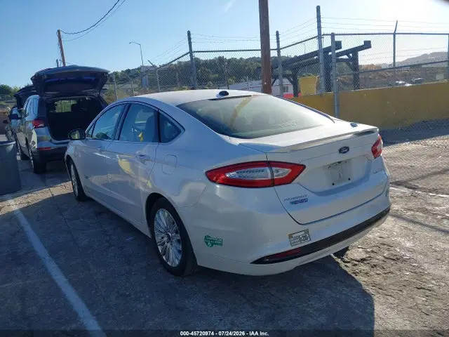 2014 Ford Fusion Energi Titanium VIN 3FA6P0SU4ER256953 фото 3