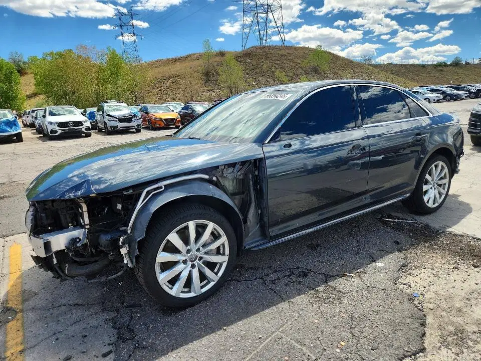 WAUENAF45HA004460 — 2017 Audi A4, FRONT END, фото до ремонта