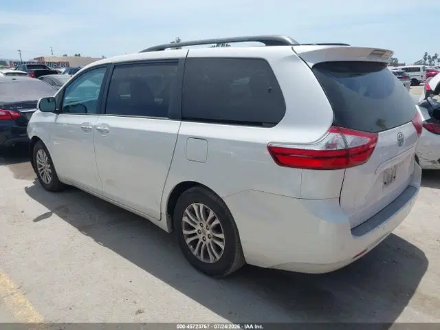 2015 Toyota Sienna Xle 8 Passenger VIN 5TDYK3DC4FS671440 фото 3