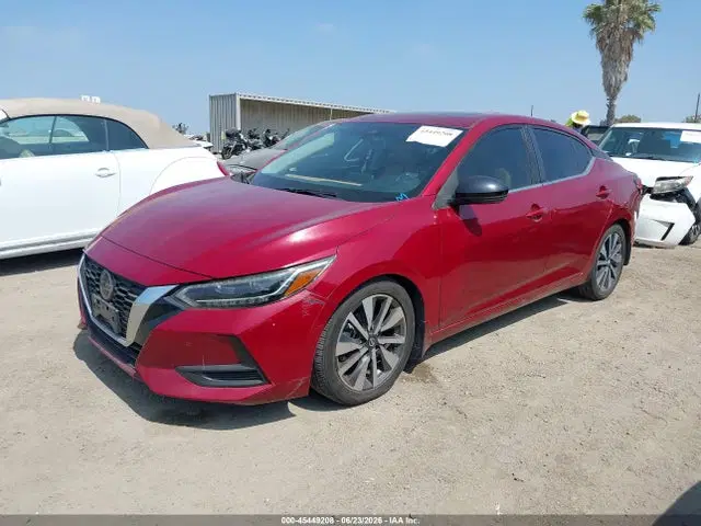 2020 Nissan Sentra Sv Xtronic Cvt VIN 3N1AB8CV8LY230547 фото 2