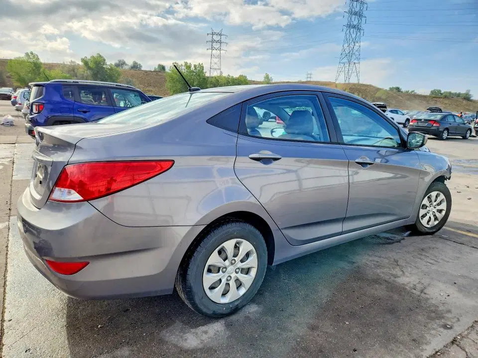 2015 HYUNDAI ACCENT VIN KMHCT4AE4FU935122 фото 3