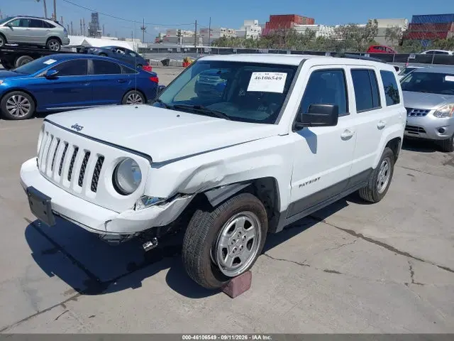 2015 Jeep Patriot Sport VIN 1C4NJPBA0FD285060 фото 2