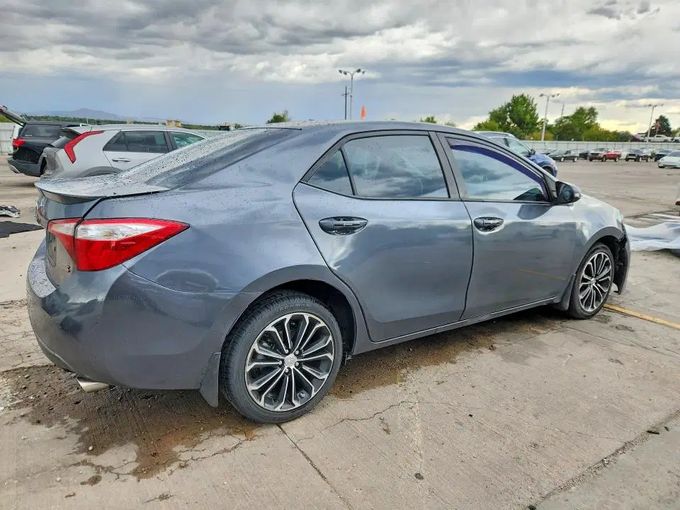 2014 TOYOTA COROLLA VIN 5YFBURHE0EP128303 фото 3