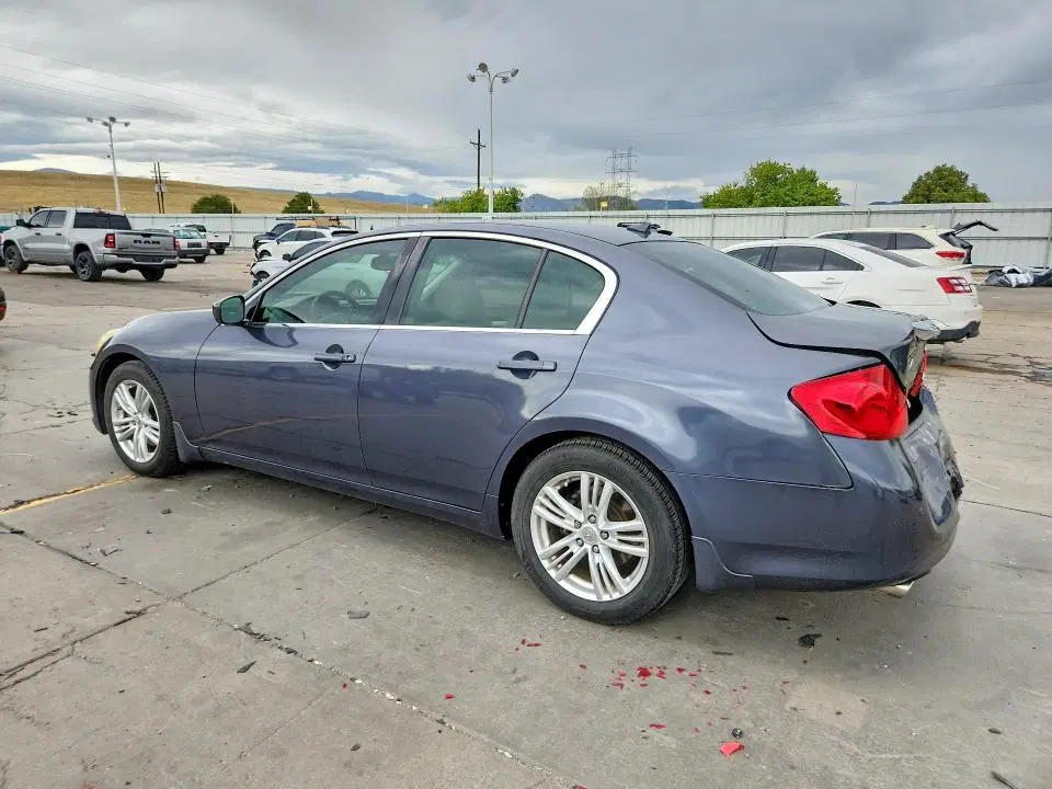 2011 INFINITI G37 SEDAN VIN JN1CV6AP9BM305640 фото 2