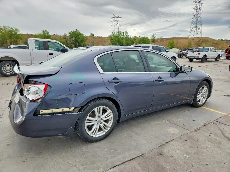 2011 INFINITI G37 SEDAN VIN JN1CV6AP9BM305640 фото 3