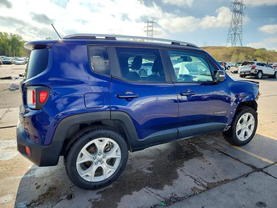 2016 JEEP RENEGADE VIN ZACCJBDTXGPD25785 фото 3