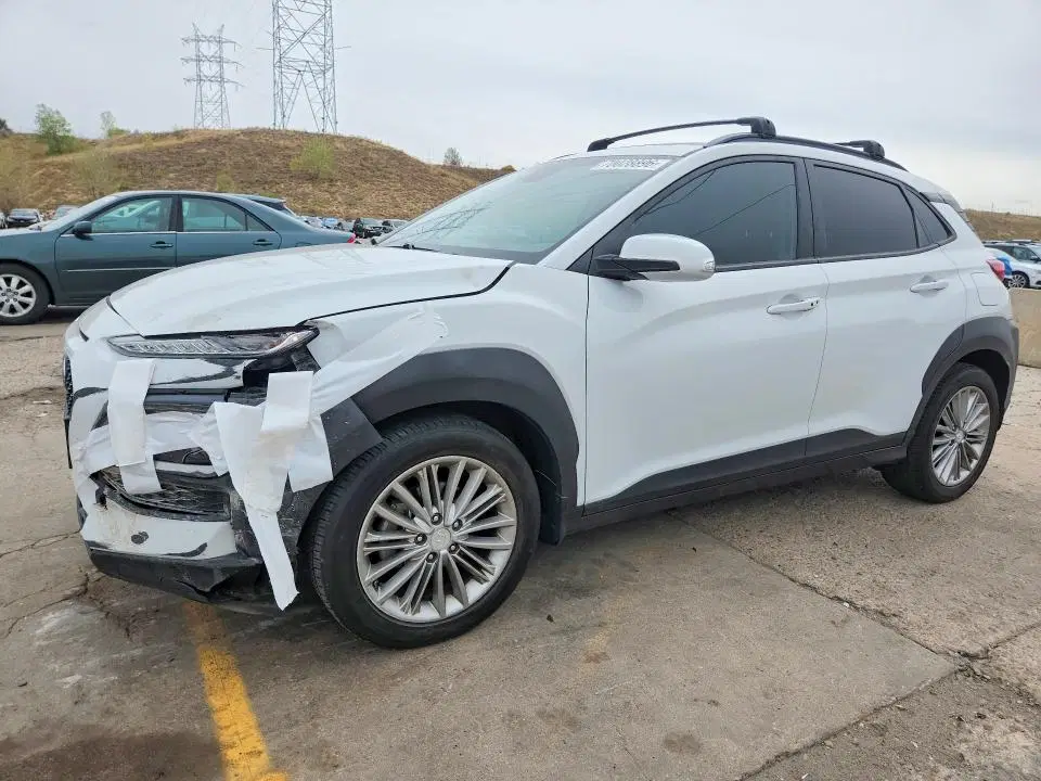 KM8K22AA3MU636587 — 2021 Hyundai Kona, Передняя часть, фото до ремонта