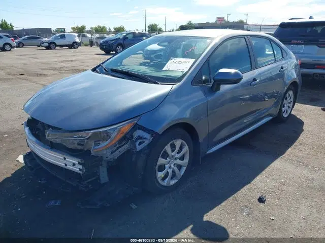 2025 Toyota COROLLA LE VIN 5YFB4MDE2SP291250 фото 2