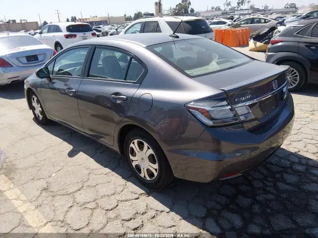 2014 Honda CIVIC HYBRID VIN 19XFB4F25EE200598 фото 3