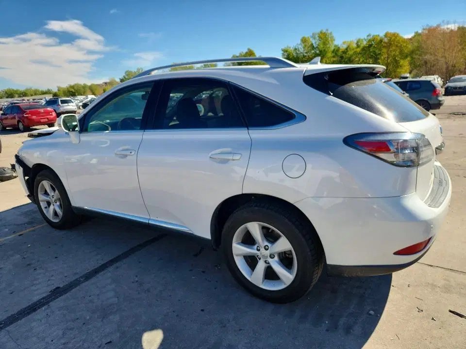 2012 LEXUS RX VIN 2T2BK1BA7CC147727 фото 2