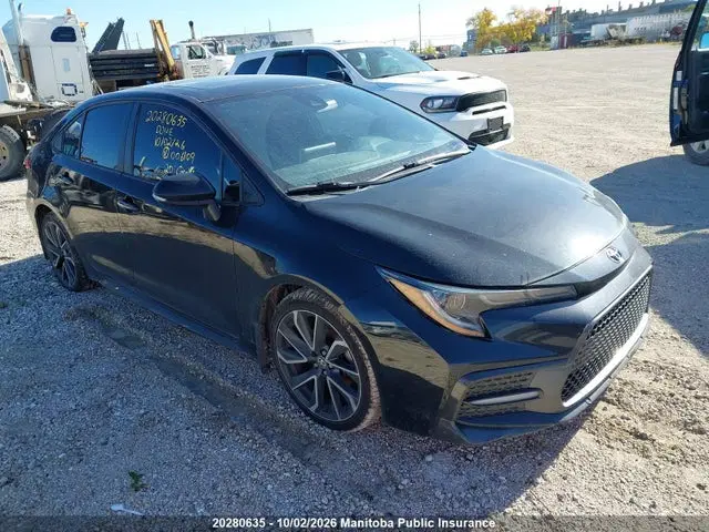 5YFB4RBE0LP006109 — 2020 Toyota Corolla XSE, Передняя часть слева (Left Front), фото до ремонта