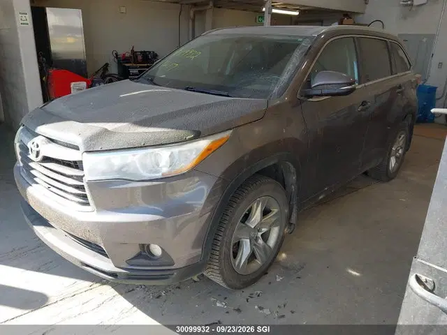 2015 Toyota Highlander Limited/ltd Platinum VIN 5TDDKRFHXFS188187 фото 2